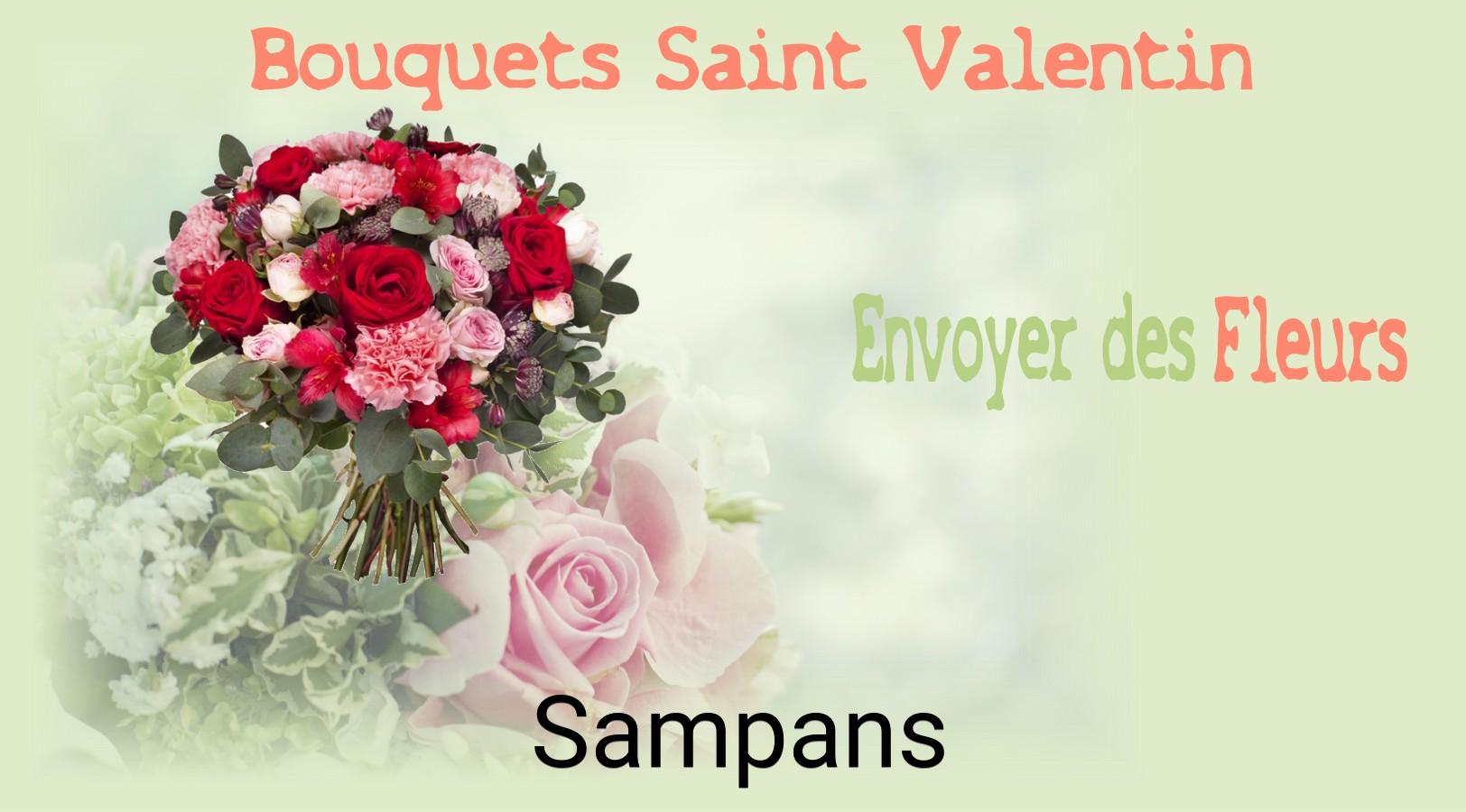 Roses de Saint-Valentin livrées à Sampans