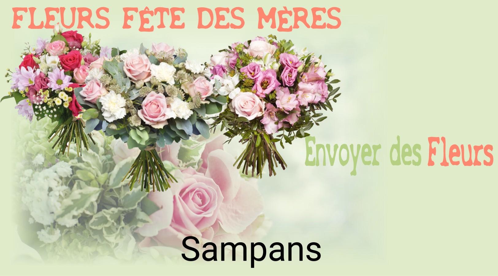 Bouquet de Fête des Mères livré à Sampans